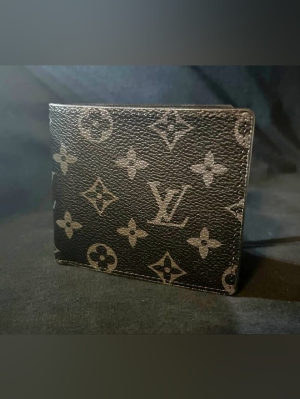 Louis Vuitton Black Monogram Canvas Men’s Wallet